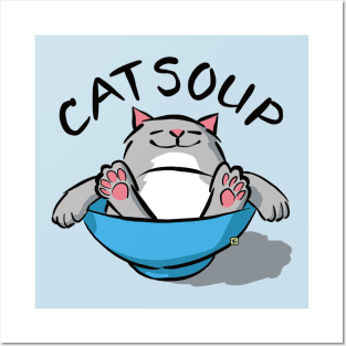 Cat Soup Posters and Art